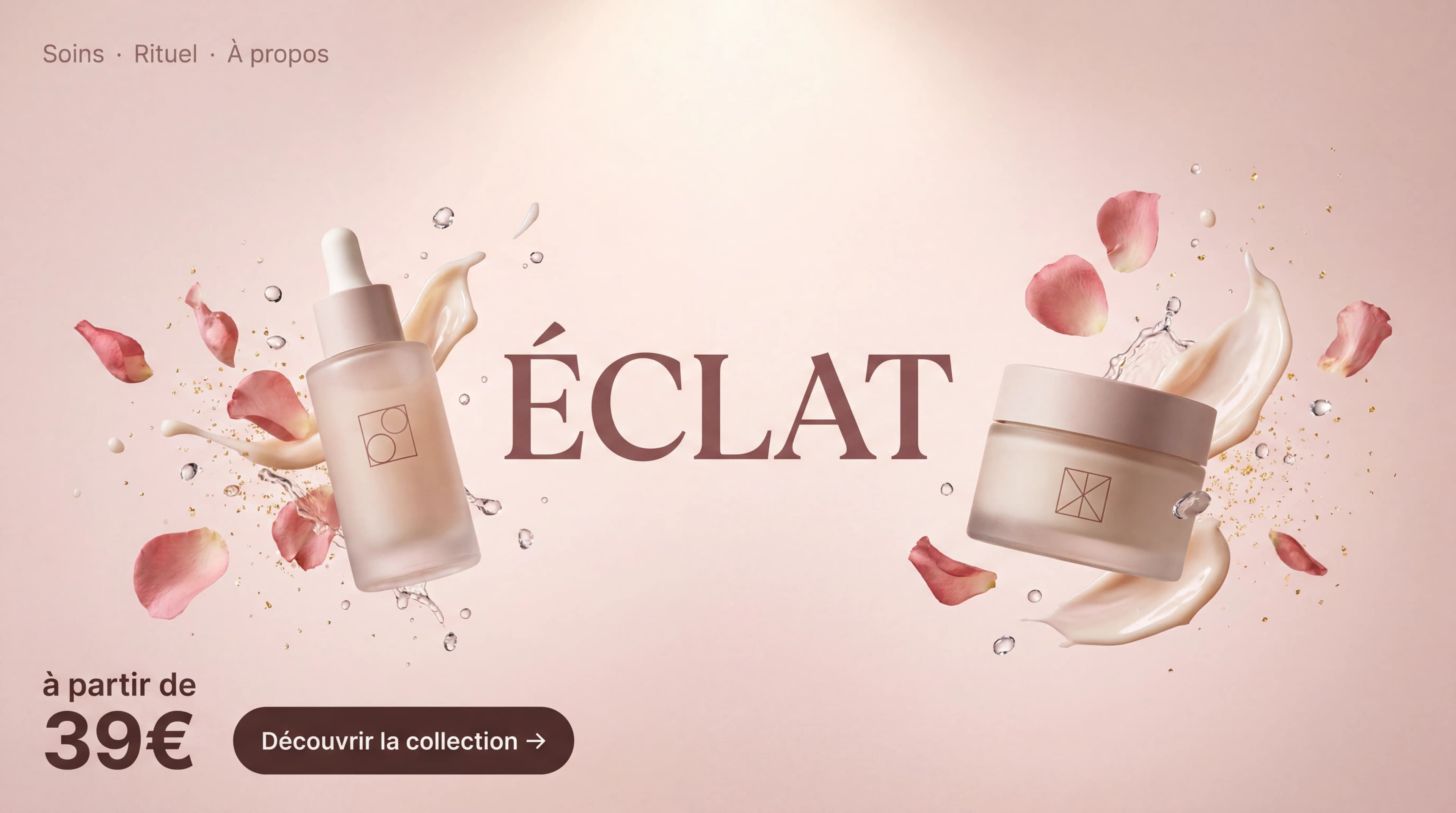 Design e-commerce — Beauté